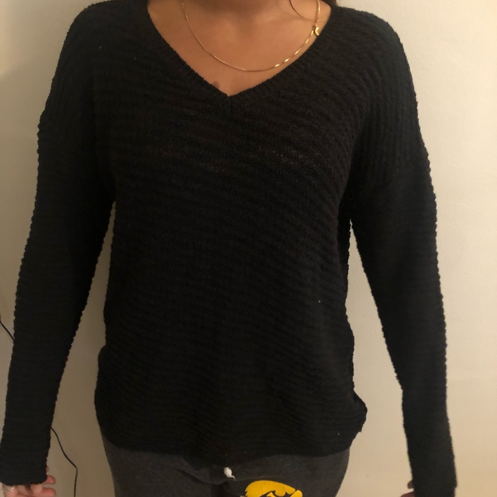 Calvin Klein jeans black knit sweater